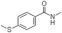 结构式 CAS# 53551-23-8, N-甲基-4-(甲硫基)苯甲酰胺