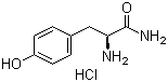 L-Tyrosinamide hydrochloride molecular structure (CAS 53559-18-5)