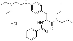 Tiropramide hydrochloride molecular structure (CAS 53567-47-8)