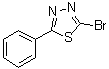 structure of CAS# 53645-95-7, 2-Bromo-5-phenyl-1,3,4-thiadiazole