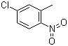 结构式 CAS# 5367-28-2, 5-氯-2-硝基甲苯; 2-硝基-5-氯甲苯
