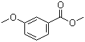 Methyl 3-methoxybenzoate molecular structure (CAS 5368-81-0)