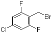 structure of CAS# 537013-52-8, 4-Chloro-2,6-difluorobenzyl bromide