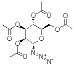 2,3,4,6-Tetra-O-acetyl-alpha-D-mannopyranosyl azide molecular structure (CAS 53784-29-5)