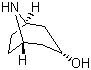 structure of CAS# 538-09-0, Nortropine;Nortropenol; 2,3-Dihydro-3-hydroxy-nortropidine; (1R,5S)-8-Azabicyclo[3.2.1]octan-3-ol