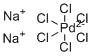 Sodium hexachloropalladate (IV) molecular structure (CAS 53823-60-2)