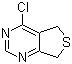 结构式 CAS# 53826-89-4, 4-氯-5,7-二氢噻吩并[3,4-d]嘧啶