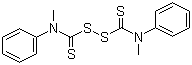 Dimethyldiphenylthiuram disulfide molecular structure (CAS 53880-86-7)