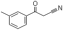 3-Methylbenzoylacetonitrile molecular structure (CAS 53882-81-8)