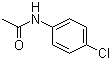 structure of CAS# 539-03-7, 4'-Chloroacetanilide;N-(4-Chlorophenyl)acetamide