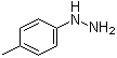 structure of CAS# 539-44-6, 4-Methylphenylhydrazine;p-Tolylhydrazine