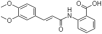 Tranilast molecular structure (CAS 53902-12-8)