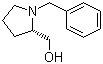 structure of CAS# 53912-80-4, N-Benzyl-L-prolinol;(2S)-1-(Phenylmethyl)-2-pyrrolidinemethanol; (2S)-1-Benzyl-2-hydroxymethylpyrrolidine; (2S)-1-Benzylpyrrolidin-2-ylmethanol; (2S)-N-Benzyl-2-hydroxymethylpyrrolidine; (S)-(-)-Benzyl-2-pyrrolidinemethanol; (S)-(-)-N-Benzylpyrrolidine-2-methanol; (S)-(1-Benzylpyrrolidin-2-yl)methanol; (S)-1-Benzyl-2-pyrrolidinemethanol; (S)-N-Benzylprolinol; (-)-(S)-1-Benzylpyrrolidine-2-methanol; (S)-2-Hydroxymethyl-1-benzylpyrrolidine