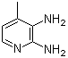 4-Methyl-2,3-diaminopyridine molecular structure (CAS 53929-59-2)