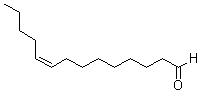 (Z)-9-Tetradecenal molecular structure (CAS 53939-27-8)