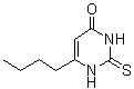 6-Butyl-2-thioxo-2,3-dihydropyrimidin-4(1H)-one molecular structure (CAS 53939-84-7)