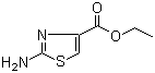 Ethyl 2-amino-1,3-thiazole-4-carboxylate molecular structure (CAS 5398-36-7)
