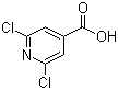 2,6-Dichloroisonicotinic acid molecular structure (CAS 5398-44-7)