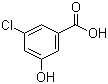 结构式 CAS# 53984-36-4, 3-氯-5-羟基苯甲酸