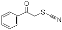 结构式 CAS# 5399-30-4, 苯乙酰基硫氰酸酯