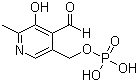 structure of CAS# 54-47-7, Pyridoxal-5-phosphate;Pyridoxal phosphate; Pyridoxal 5'-(dihydrogen phosphate); 3-Hydroxy-2-methyl-5-[(phosphonooxy)methyl]-4-pyridinecarboxaldehyde