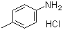 4-甲基苯胺盐酸盐分子结构 (CAS 540-23-8)