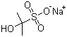 2-Hydroxy-2-propanesulfonic acid sodium salt molecular structure (CAS 540-92-1)