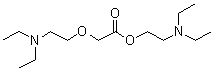 2-[2-(Diethylamino)ethoxy]acetic acid 2-(diethylamino)ethyl ester molecular structure (CAS 5402-56-2)