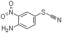 structure of CAS# 54029-45-7, 2-Nitro-4-thiocyanatoaniline;4-Amino-3-nitrophenyl thiocyanate