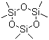 六甲基环三硅氧烷分子结构 (CAS 541-05-9)
