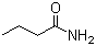 丁酰胺分子结构 (CAS 541-35-5)