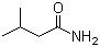 structure of CAS# 541-46-8, Isovaleramide;3-Methylbutanamide