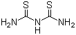 2,4-二硫代缩二脲分子结构 (CAS 541-53-7)