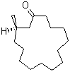 酮麝香分子结构 (CAS 541-91-3)