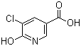 5-Chloro-6-hydroxynicotinic acid molecular structure (CAS 54127-63-8)