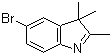 5-Bromo-2,3,3-trimethyl-3H-indole molecular structure (CAS 54136-24-2)