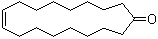 Cycloheptadec-9-en-1-one molecular structure (CAS 542-46-1)