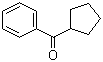 Cyclopentyl phenyl ketone molecular structure (CAS 5422-88-8)