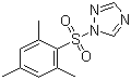 structure of CAS# 54230-59-0, N-Mesitylenesulfonyl-1,2,4-triazole;1-[(2,4,6-Trimethylphenyl)sulfonyl]-1,2,4-triazole