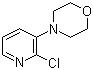 结构式 CAS# 54231-44-6, 2-氯-3-吗啉基吡啶