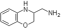 3,4-Dihydro-2H-1,4-benzoxazine-3-methanamine molecular structure (CAS 54252-56-1)