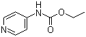 4-吡啶基氨基甲酸乙酯分子结构 (CAS 54287-92-2)