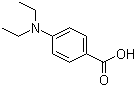structure of CAS# 5429-28-7, 4-(Diethylamino)benzoic acid;4-N,N-Diethylaminobenzoic acid; NSC 14115; p-(Diethylamino)benzoic acid; p-N,N-Diethylaminobenzoic acid