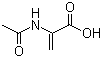 结构式 CAS# 5429-56-1, 2-乙酰氨基丙烯酸
