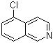 结构式 CAS# 5430-45-5, 5-氯异喹啉