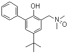 5-(1,1-Dimethylethyl)-3-[(dimethyloxidoamino)methyl]-[1,1'-biphenyl]-2-ol molecular structure (CAS 5434-59-3)