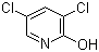 structure of CAS# 5437-33-2, 3,5-Dichloro-2-hydroxypyridine;3,5-Dichloropyridin-2-ol