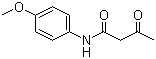 乙酰基乙酰对甲氧基苯胺分子结构 (CAS 5437-98-9)