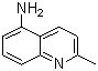 5-Aminoquinaldine molecular structure (CAS 54408-50-3)