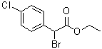 alpha-Bromo-4-chlorobenzeneacetic acid ethyl ester molecular structure (CAS 5445-25-0)